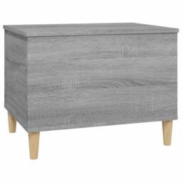 Berkfield Home Coffee Table Grey Sonoma 60x44.5x45 cm Engineered Wood - thumbnail 6