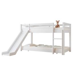 STILVORA Bed Frame 3ft Single with Slide White - Size: Junior - thumbnail 5