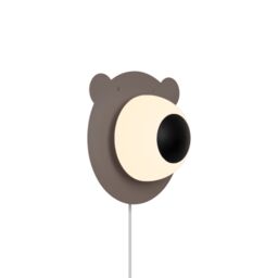 Nordlux Kids Indoor Wall Light Brown Metal E14 Diffused - No, IP20 - thumbnail 1