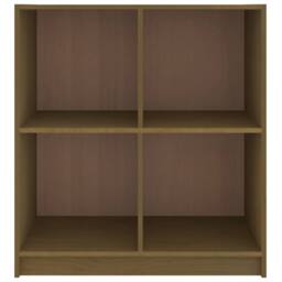 Berkfield Home Sideboard Honey Brown 70x33x76 cm Solid Pinewood - Size: 70 x 33 x 76 cm - thumbnail 5