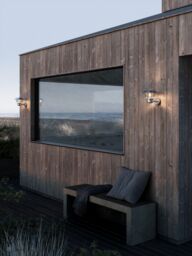Nordlux Industrial Outdoor Wall Light Silver Galvanized steel E27 Coastal/Marine Safe - Mains Powered, IP54 - thumbnail 2