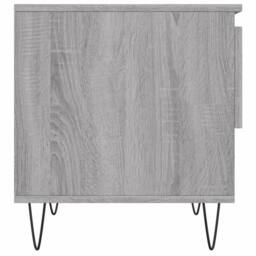 Berkfield Home Modern Coffee Tables 2 pcs Grey Sonoma 50x46x50 cm Engineered Wood - Size: 50 x 46 x 50 cm - thumbnail 8