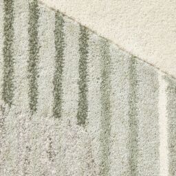 The Rug Shop UK Beige Handmade Geometric Polyester Luxurious Easy To Clean Area Rug - Size: 150 cm x 230 cm - thumbnail 5