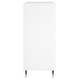 Berkfield Home Record Cabinet White 84.5x38x89 cm Engineered Wood - thumbnail 5