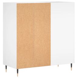 Berkfield Home Record Cabinet White 84.5x38x89 cm Engineered Wood - thumbnail 6