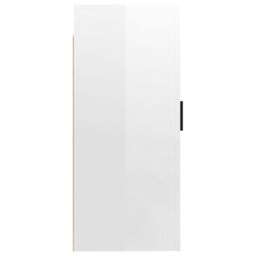 Berkfield Home Wall Mounted TV Cabinet High Gloss White 40x34, 5x80 cm - thumbnail 6