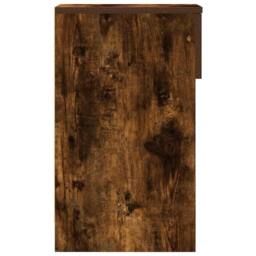 Berkfield Home Bedside Cabinets with Drawer 2 pcs Smoked Oak 20x36x60 cm in Brown - Size: 20 x 36 x 60 cm - thumbnail 7