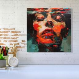 Warren Reed - Designer Tranquil Immersion Canvas - Size: w10 inch x h10 inch - thumbnail 1