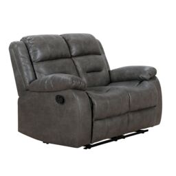 Furnishings For Less UK Monty Grey Fabric Manual Reclining 3 & 2 Sofa Suite - thumbnail 6