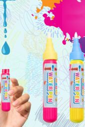Doodle Water Painting Aqua ' Mat' Small Size - thumbnail 5