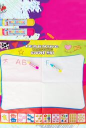 Doodle Water Painting Aqua ' Mat' Small Size - thumbnail 3