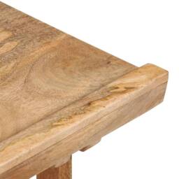 Berkfield Home Drafting Table Solid Mango Wood 116x50x76 cm in Brown - Size: 116 x 50 x 76 cm - thumbnail 7