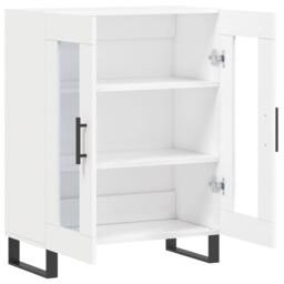 Berkfield Home Sideboard White 69.5x34x90 cm Engineered Wood - thumbnail 6