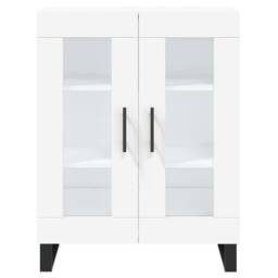 Berkfield Home Sideboard White 69.5x34x90 cm Engineered Wood - thumbnail 5