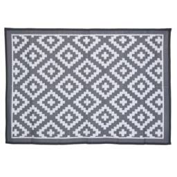 Charles Bentley Lightweight Waterproof Indoor/Outdoor Rug in Stone - Size: 170 cm x 120 cm - thumbnail 3