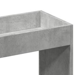 Berkfield Home Highboard¬†Concrete Grey 92x33x180 cm Engineered Wood - Size: 92 x 33 x 180 cm - thumbnail 9