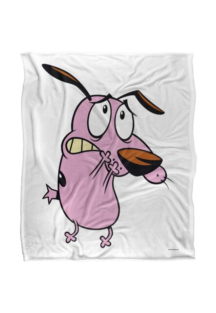 Courage The Cowardly Dog Season 2 Cover Silky Touch Super Soft Throw Blanket 152 X 127 cm in White - image 1