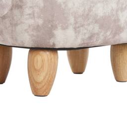 Wyld and Coco Beige Kids Animal Stool with Storage Rubberwood Legs - thumbnail 8