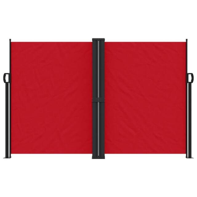 Berkfield Home Retractable Side Awning Red 160x1000 cm - image 1