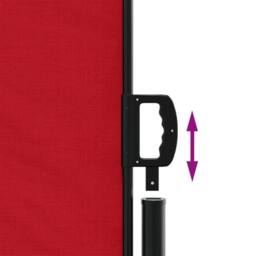 Berkfield Home Retractable Side Awning Red 160x1000 cm - thumbnail 6