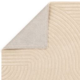 The Rug Shop UK Beige Handmade Modern Easy to clean Geometric Rug - Size: 160 cm x 230 cm - thumbnail 5