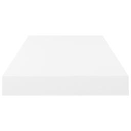Berkfield Home Floating Wall Shelves 2 pcs High Gloss White 50x23x3.8 cm MDF - thumbnail 6