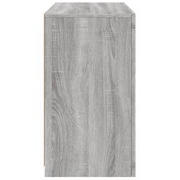 Berkfield Home Sideboard with LED Lights Grey Sonoma 60.5x37x67 cm - thumbnail 8