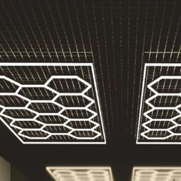 Hinsinc White 14 Hexagon Hex LED Lighting Car Detail Home Garage Workshop Honeycomb - thumbnail 6