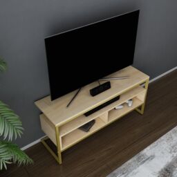 Decorotika Merrion TV Unit for TV's up to 50 inch in Light Oak - thumbnail 3