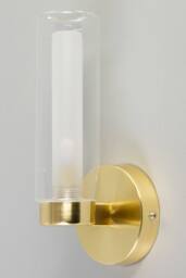 BHS Lighting Riona Wall Light in Gold - thumbnail 2