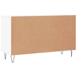 Berkfield Home Sideboard White 100x36x60 cm Engineered Wood - Size: 100 x 36 x 60 cm - thumbnail 8