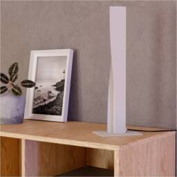 Loops Stylish Grey Table Lamp for Modern Indoor Home Decor - thumbnail 6