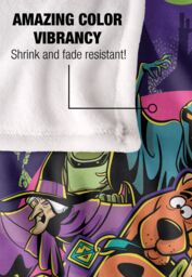 Scooby Doo Blanket, 152x127 cm Spooky Poster Scene Silky Touch Super Soft Throw Blanket in White - thumbnail 4