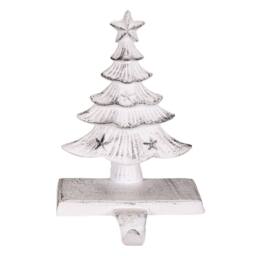Dibor Cast Iron White Decorative Stocking Hook Christmas Stocking Holder - Size: 1 Pack - thumbnail 2