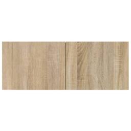 Berkfield Home Classic 8 Piece TV Cabinet Set Sonoma Oak Engineered Wood in Light Tan - thumbnail 6