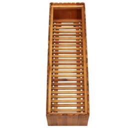 Berkfield Home Garden Raised Bed 100x30x25 cm Solid Acacia Wood in Brown - Size: 100 x 30 x 25 cm - thumbnail 4
