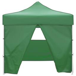 Berkfield Home Durable Foldable Tent 3x3 m with 4 Walls Green - thumbnail 3