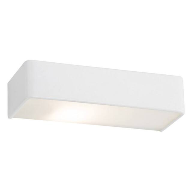 Netlighting Rodan 20cm Flush Wall Lamp White Structure - image 1