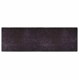 Berkfield Home Rug Washable 80x300 cm Anthracite Anti Slip in Charcoal - Size: 100 cm diameter - thumbnail 1