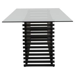Orsina Vogue Dining Table in Black - thumbnail 3