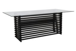 Orsina Vogue Dining Table in Black - thumbnail 6