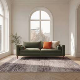 Kukoon Neutral Beige Tonal Abstract Machine Washable Soft Pile Area Rug - Size: 80 cm x 150 cm - thumbnail 2