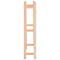 Berkfield Home Durable Wine Rack for 56 Bottles Pinewood in Beige