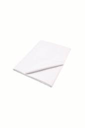 Murmur ' 1000TC' Plain Dye Flat Sheet in White - Size: Double Flat - thumbnail 1