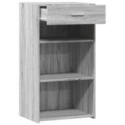 Berkfield Home Sideboard Grey Sonoma 50x42.5x93 cm Engineered Wood - thumbnail 7