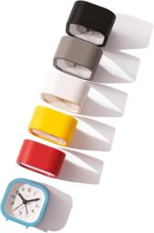Acctim Robyn Mini Bedside Alarm Clock in Yellow - thumbnail 5