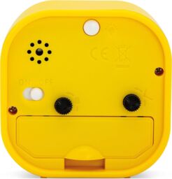 Acctim Robyn Mini Bedside Alarm Clock in Yellow - thumbnail 4