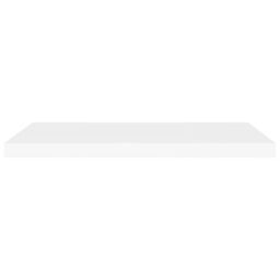 Berkfield Home Floating Wall Shelves 2 pcs White 80x23.5x3.8 cm MDF - thumbnail 4
