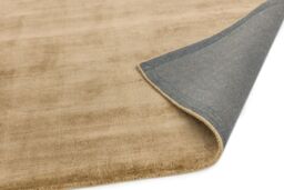 The Rug Shop UK Handmade Luxurious Modern Plain Easy To Clean Area Rug in Gold - Size: 200 cm x 290 cm - thumbnail 4