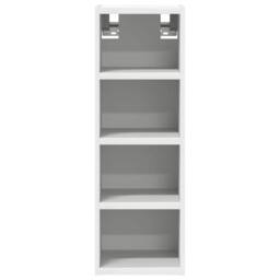 Berkfield Home Hanging Cabinet White 20x29.5x60 cm Engineered Wood - thumbnail 4